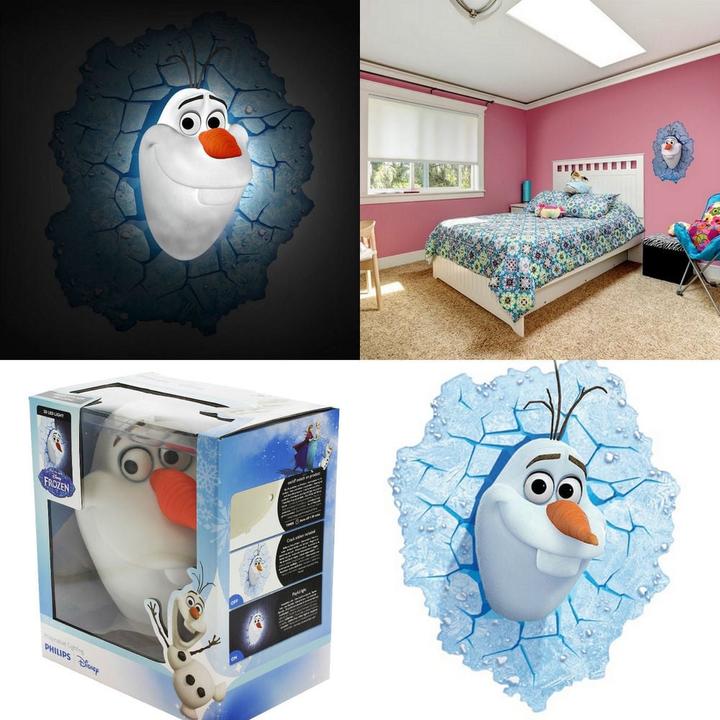Image du produit 3DLightFX Disney Frozen: Olaf 3D LED Light