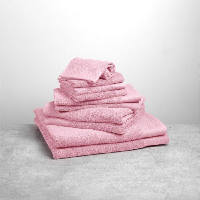 Produktbild Vedia Frottierwäsche-Set «Uni», 10-teilig, saugfähig und weich (30 x 30 cm, 30 x 50 cm, 50 x 100 cm, 70 x 140 cm)