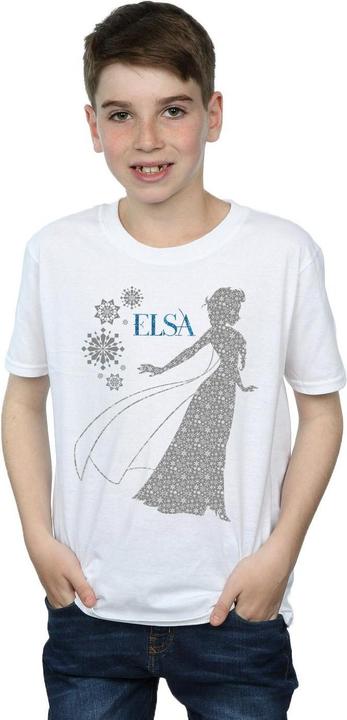 Produktbild Disney Frozen Elsa Christmas Silhouette TShirt Jungen (140, 146)