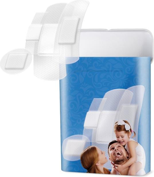 Actual product image Lifemed 40x Plaster Strips in Box semi-transparent (40 x)