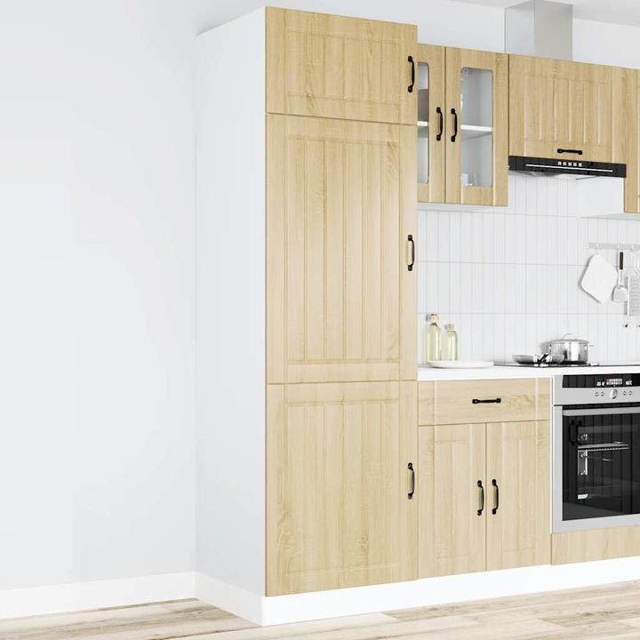 Immagine prodotto VidaXL Mobile da cucina Lucca Sonoma in legno di quercia alto (60 x 57 x 207 cm)