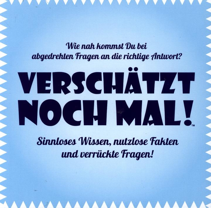 Actual product image Topic of conversation: Guess again! (German)