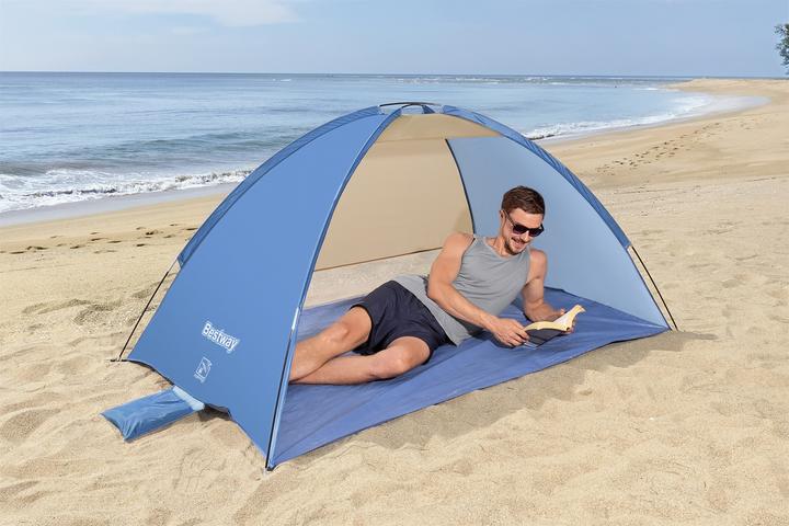 Image du produit Bestway Beach Ground 2 200 x 120 x 95 cm (Tente de plage, 1.11 kg, 2 personnes)
