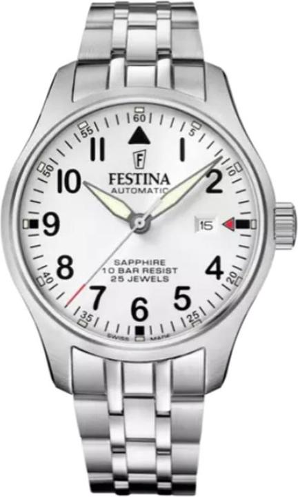 Actual product image Festina F20151/A Swiss Made Automatic (Analogue wristwatch, Swiss made, 43.50 mm)