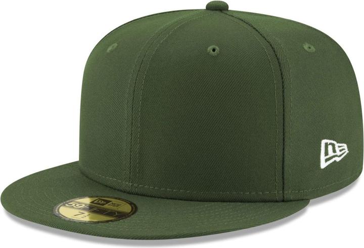 Produktbild New Era 59Fifty Fitted Kinder Cap - ESSENTIAL oliv - 6 3/4 (54)
