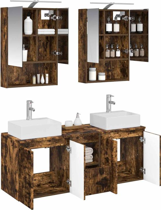 Produktbild vidaXL Modernes Badezimmer-Set