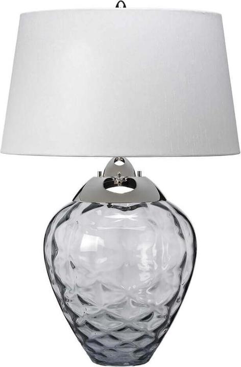 Image du produit Elstead Lighting Samara Lampe de table E27 72cm Nickel poli Hepplewhite-gris clair (620 lm, E27)