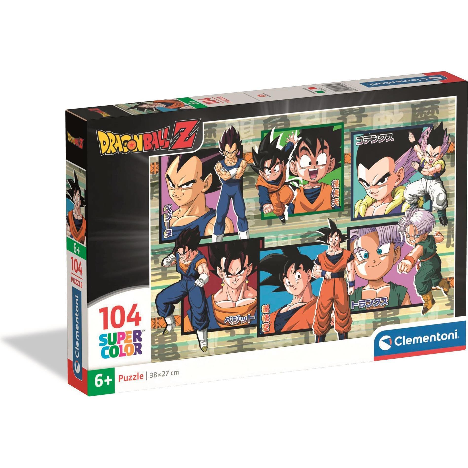 Clementoni Multicolore Puzzle 104 Super Colour Dragon Ball (104 Pezzi)