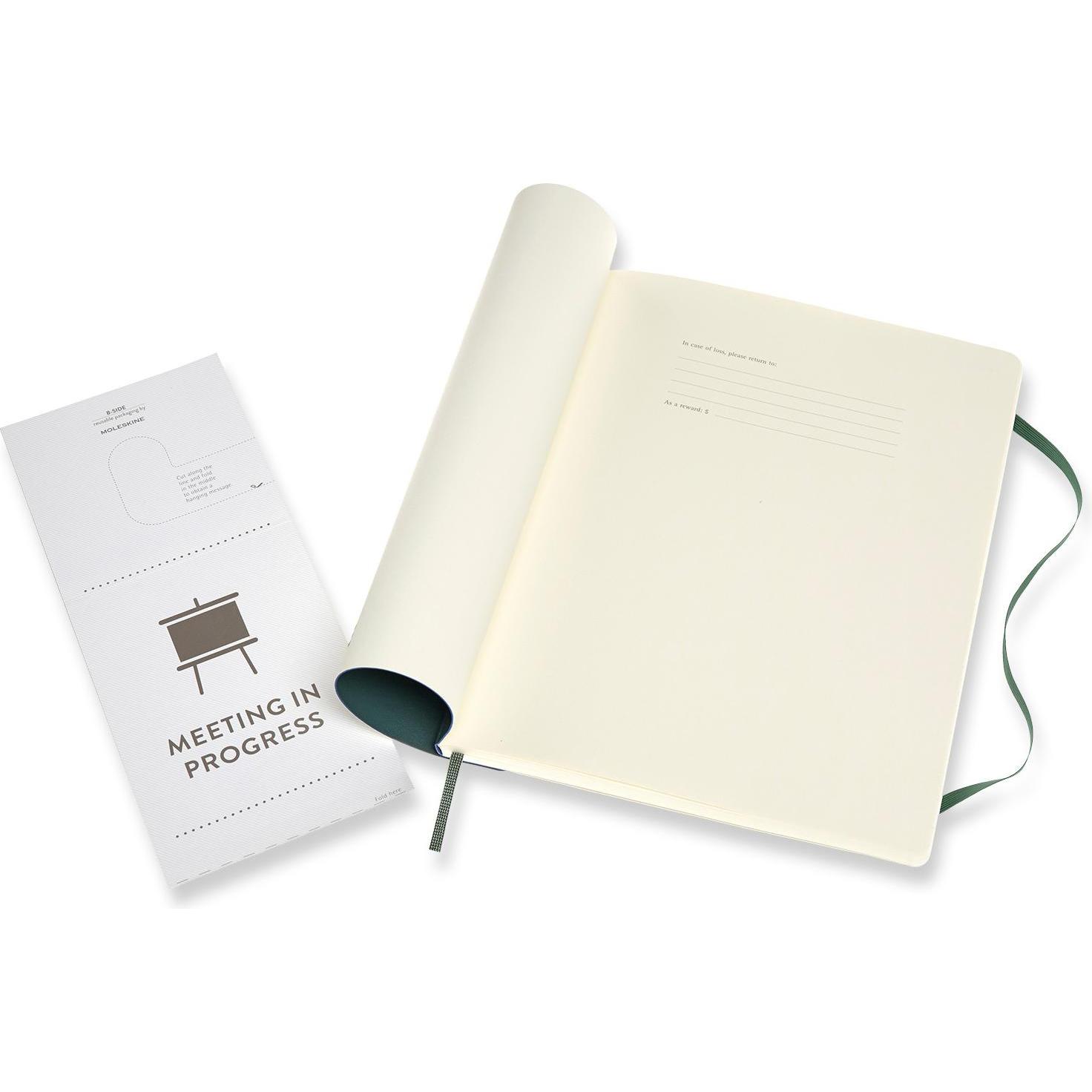 Thumbnail - Moleskine, Heft + Block, Professionelles Notizbuch (19 x 25 cm, Liniert, Weicher Einband)