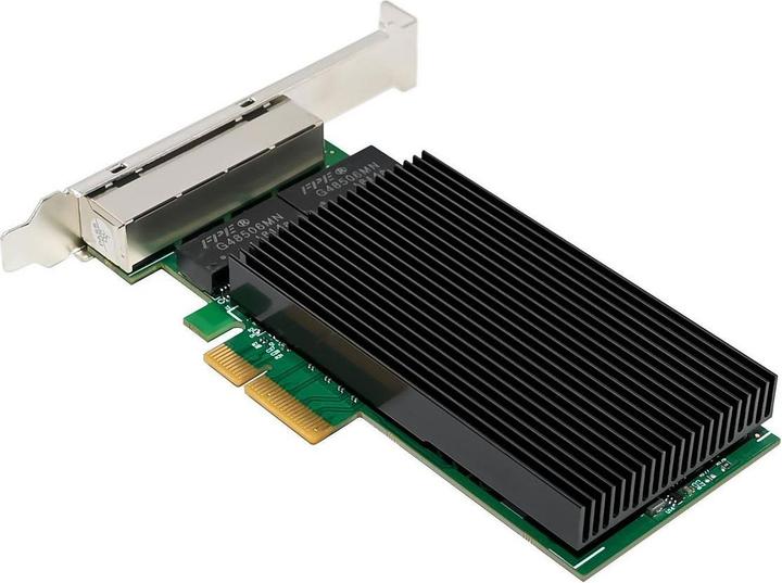 Actual product image MicroConnect Network Card PCIe x4 I226-T4 (PCIe)