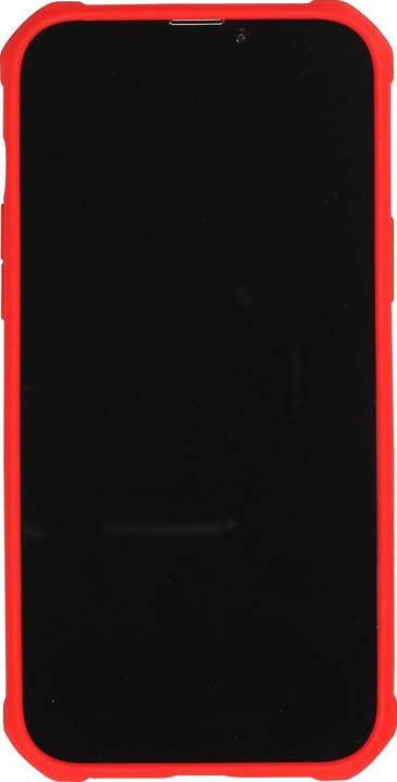 Actual product image PhoneLook Coque Cover Military Élite avec dos en carbone semi-transparent (Apple iPhone 14 Pro)