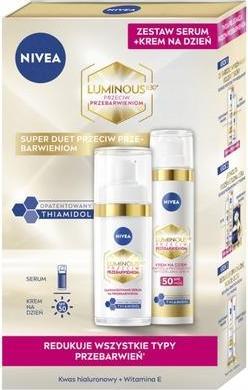 Image du produit NIVEA Crème éclaircissante SPF 50 et sérum intensif contre les taches (Crème de jour, SPF 50)