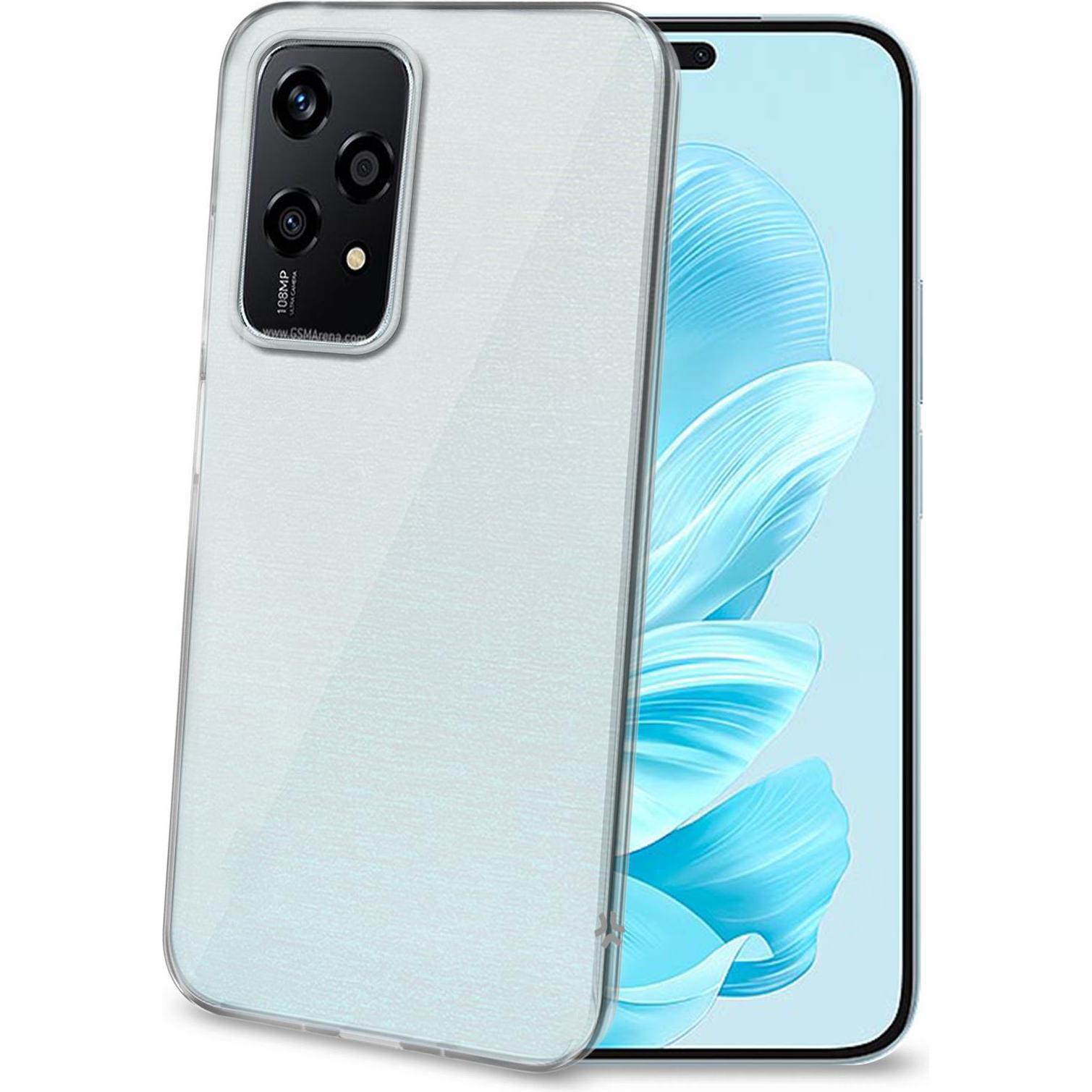 Celly Tpu Cover per Honor 200 Lite (Honor 200 Lite), Cover smartphone, Trasparente