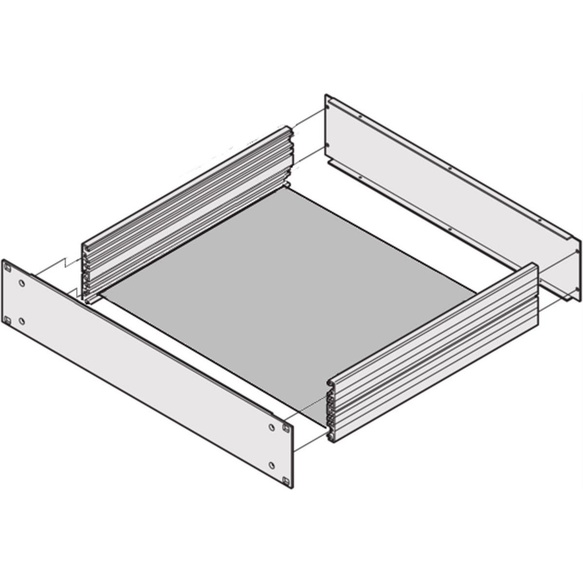 Schroff montageplatte - chassisplatte 390t, Serverschrank Zubehör