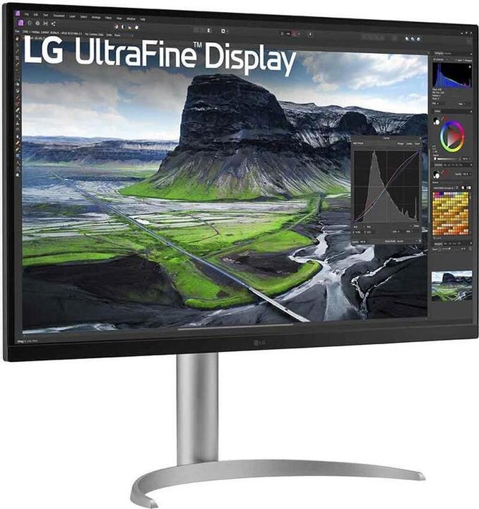 Actual product image LG 32UQ850V-W (3840 x 2160 Pixels, 32")