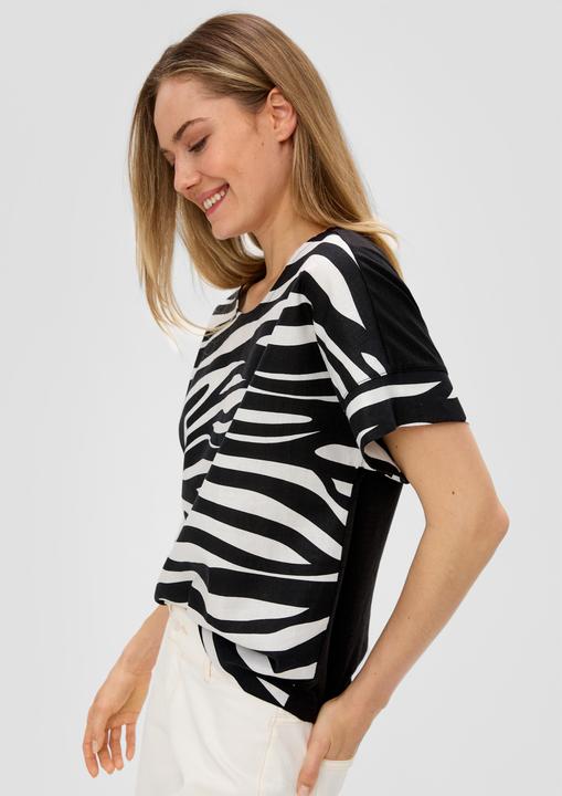 Produktbild S.Oliver T-Shirt Fabricmix-T-Shirt im Relaxed Fit (32)