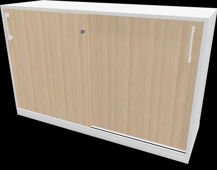 Ash decor sand beige with structure, White