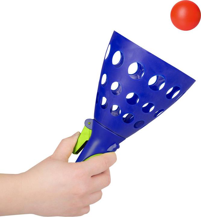 Actual product image Idena Catch ball game XXL Set of 2 incl. 3 balls (1 - 2 Players)
