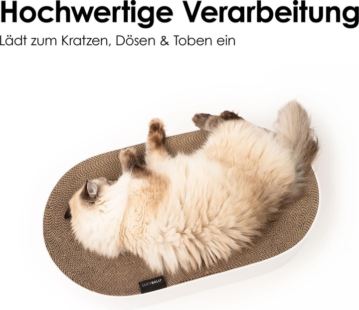 Produktbild LucyBalu SCRATCHBED Kartonbett (Katze)