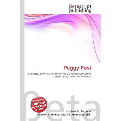 Thumbnail - Peggy Post, Fachbücher