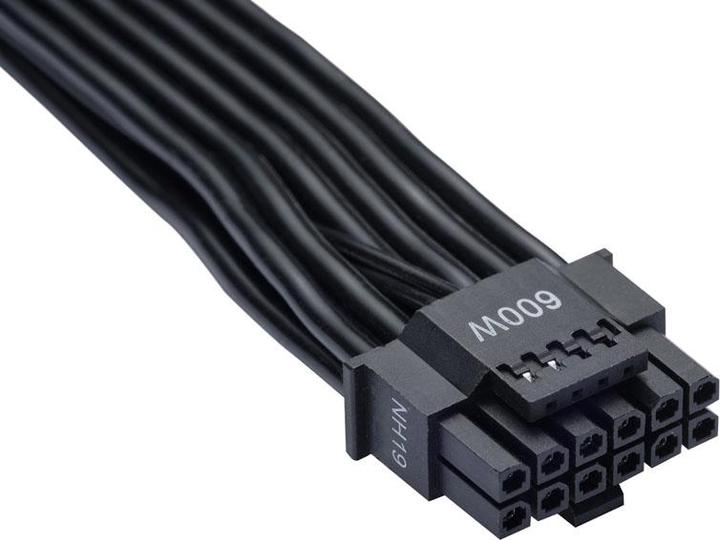 Produktbild Phanteks 2x 8-Pin PCIe auf 12VHPWR PCIe 5.0 Adapter - schwarz (0.75 m)