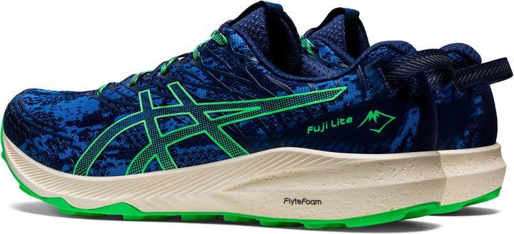 Actual product image ASICS Performance Fuji Lite 3 Men Blue Coast/New Leaf (44)