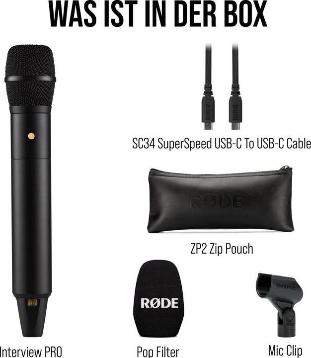 Immagine prodotto RØDE Intervista PRO