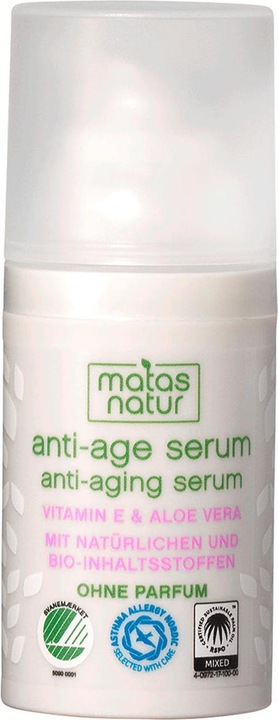 Image du produit Matas Sérum anti-âge naturel à l'aloe vera bio et à la vitamine E (30 ml)