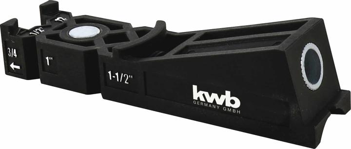 Actual product image kwb Pocket hole drilling template (1 pcs.)