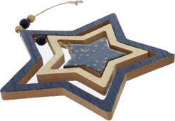 Produktbild MICA Living Dekohänger - Herz/Tanne/Stern - ø ca. 14 cm - 1 Stück (1x)