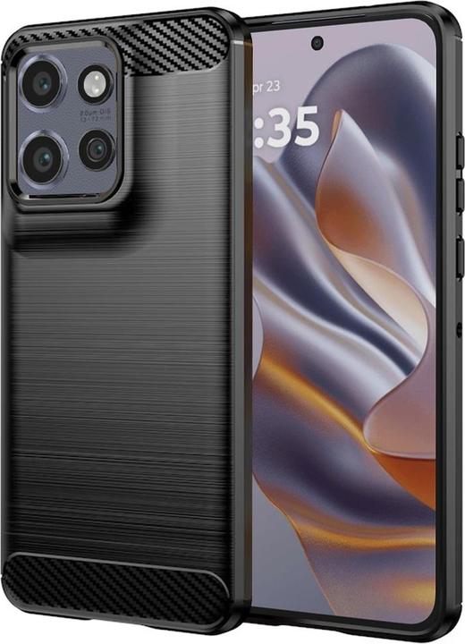 Actual product image Techsuit Carbon Silicone Case (Motorola Edge 50 Neo, Motorola ThinkPhone 25)