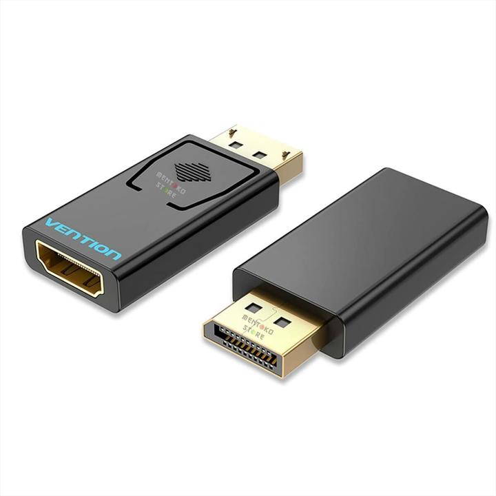 Image du produit Vention Adaptateur DisplayPort - HDMI HBKB0 (Black) (HDMI, 4.01 cm)