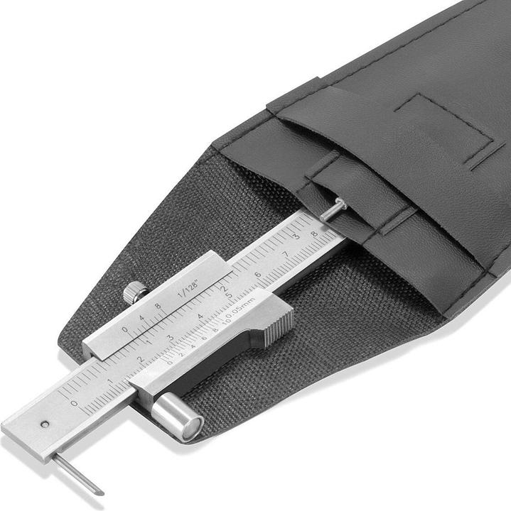 Produktbild Stahlwerk Anreiss Messschieber Messlehre Schieblehre 0-200 mm DIN 862 mit Nonius (26.50 cm)