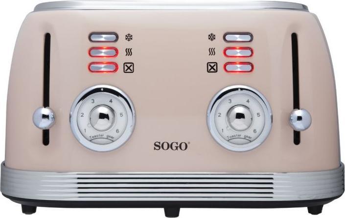 Produktbild Sogo 4-Scheiben-Toaster Eternal Retro Serie