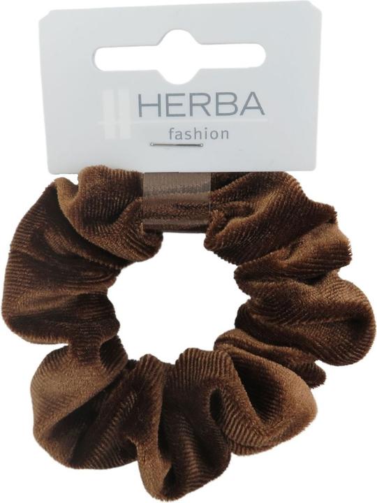 Immagine prodotto Herba Scunci velluto marrone (Elastico per capelli)