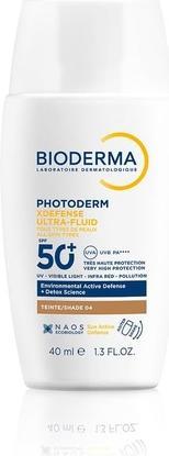 Bioderma Photoderm Xdefense Ultra Fluid SPF 50+ 40ml Shade 04 - Brown (Zonnecrème gezicht, SPF 50+, 40 ml)