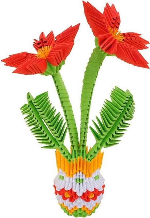 Produktbild Selecta Spielzeug ORIGAMI 3D - Blumentopf, 554 Stk.