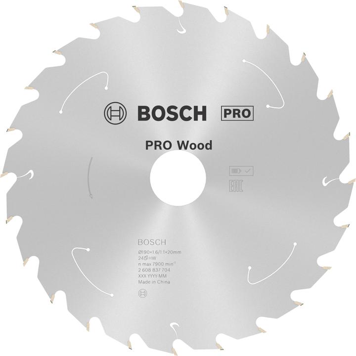 Productafbeelding Bosch Professional Zubehör Cirkelzaagblad voor accuzagen Standaard voor hout