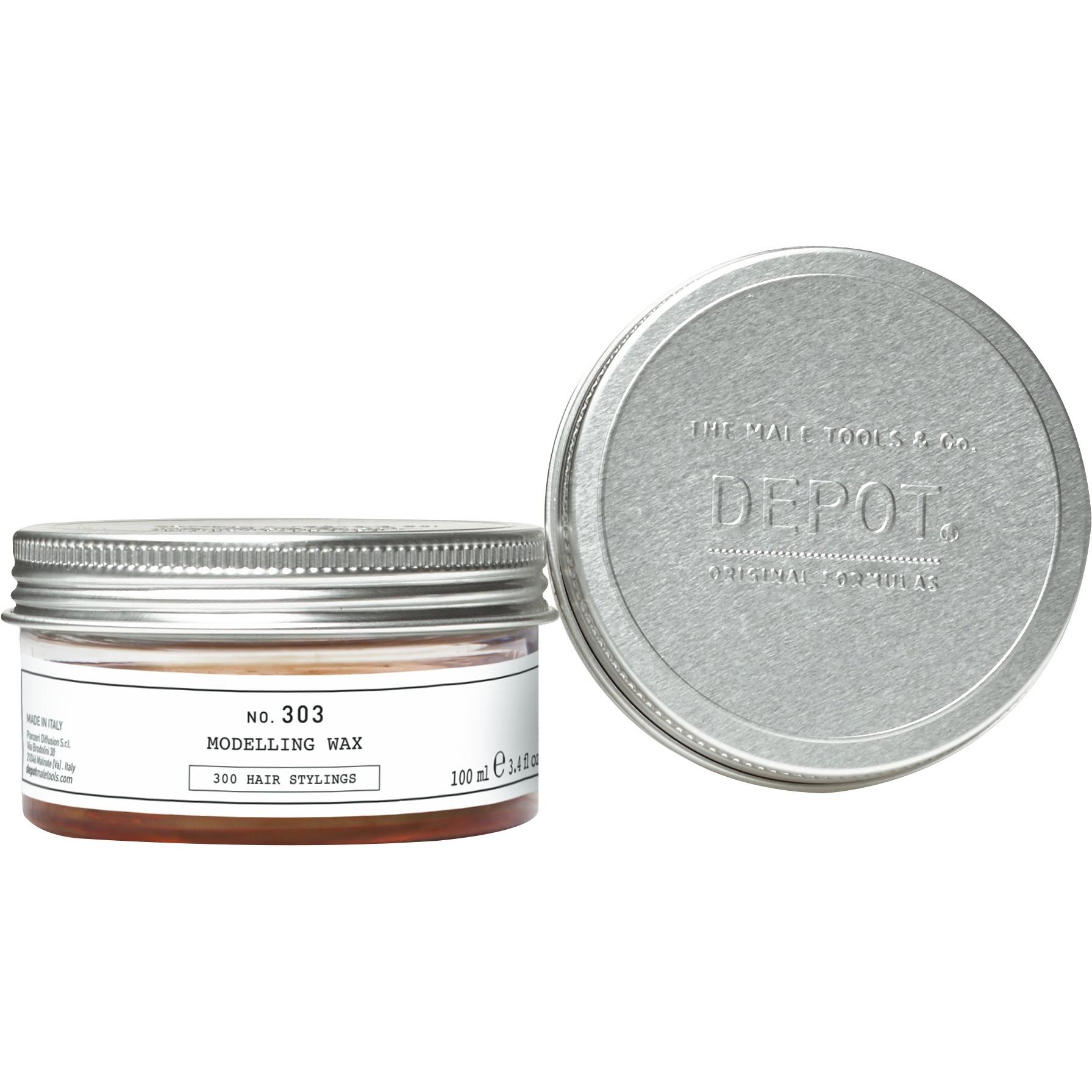 Depot No. 303 Modelling Wax (Haarwachs, 100 ml) (D303)