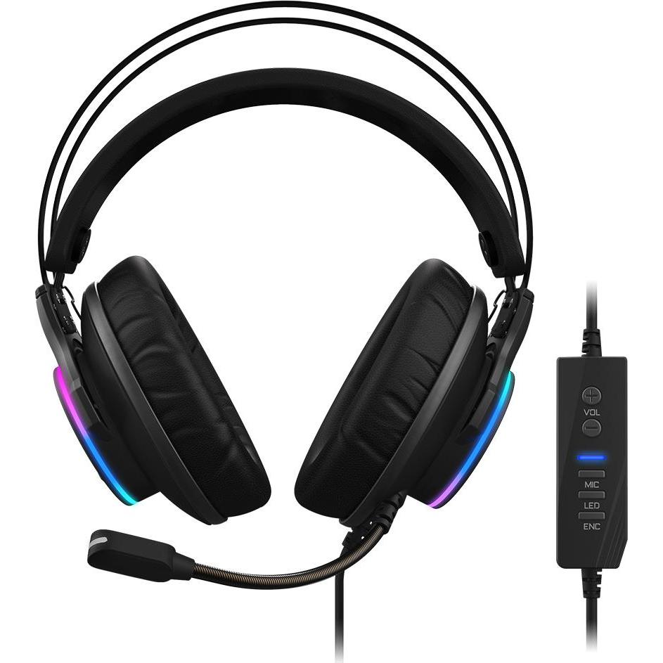 Thumbnail - Gigabyte Aorus H1 (Kabelgebunden), Gaming Headset, Schwarz