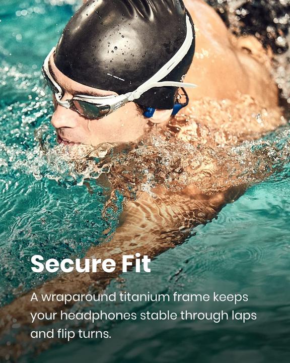 Actual product image Shokz OpenSwim (No noise cancellation, 8 h, Wireless)