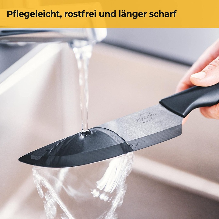 Immagine prodotto Silberthal Set di coltelli in ceramica 3 pezzi (15 cm)