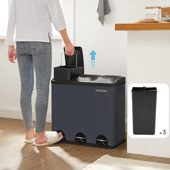 Actual product image Songmics Rubbish bin (54 l)