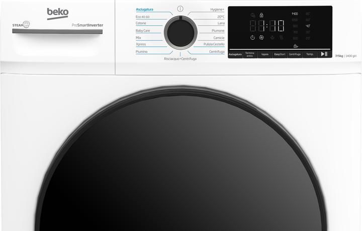 Image du produit Beko Waschtrockner Slim 7/5 Kg, 1400 Umdrehungen
