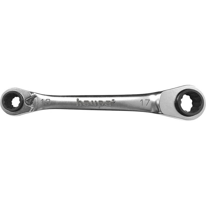 Haupa, Schraubenschlüssel, Ratschenschlüssel 4 in 1 SW8-13 110780