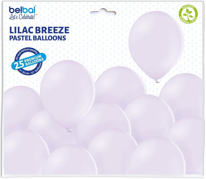 Image du produit Belbal Ballons écologiques Lilac Breeze 25 pièces (25 x)