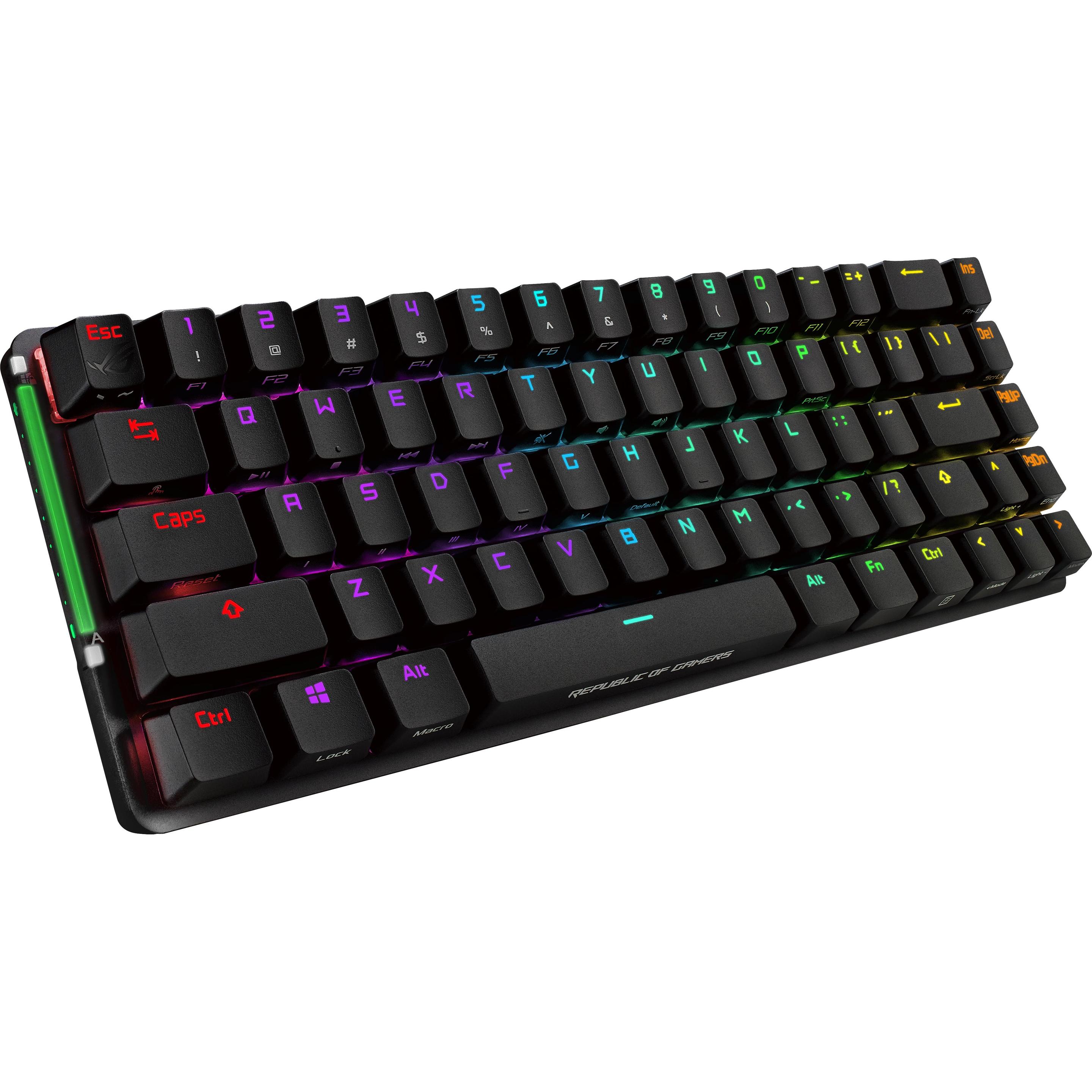 ASUS ROG Falchion (Deutschland, Kabellos), Tastatur, Schwarz