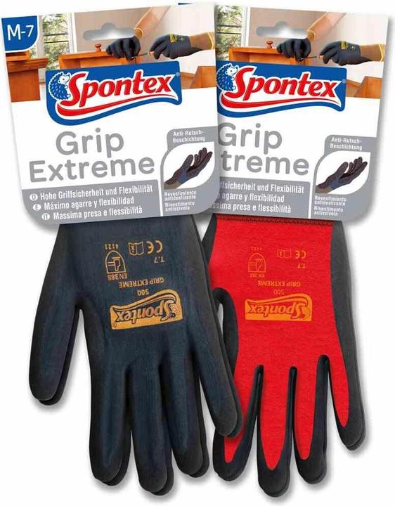 Produktbild Spontex Grip Extreme Handschuhe 8-8,5 (8)