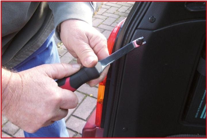 Actual product image KS Tools Panel lever U-form, narrow, 230mm