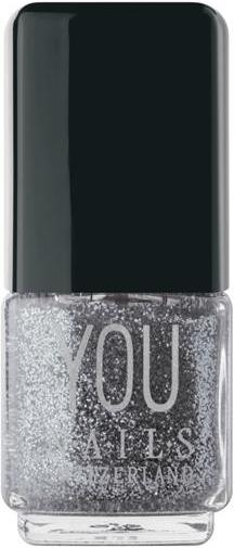 You Nails Vernis pailleté (204 Argent scintillant (grossier), Vernis couleur)